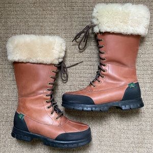 Ralph Lauren Quincie leather boots